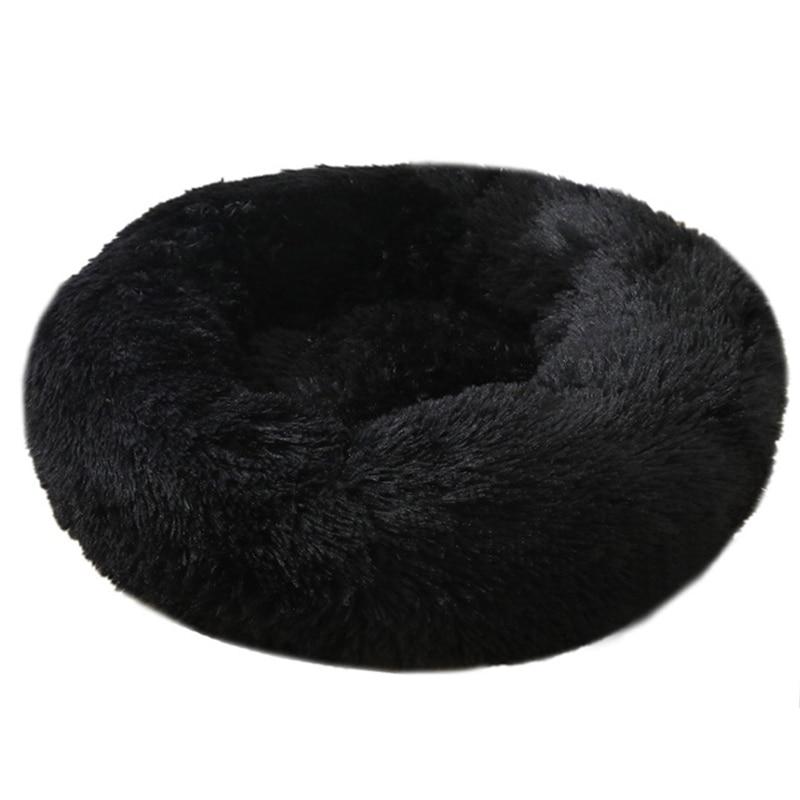 Calming Dog Bed With Luxuriously Soft Faux Fur Cushioning