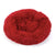 Calming Dog Bed With Luxuriously Soft Faux Fur Cushioning