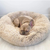 Calming Dog Bed With Luxuriously Soft Faux Fur Cushioning