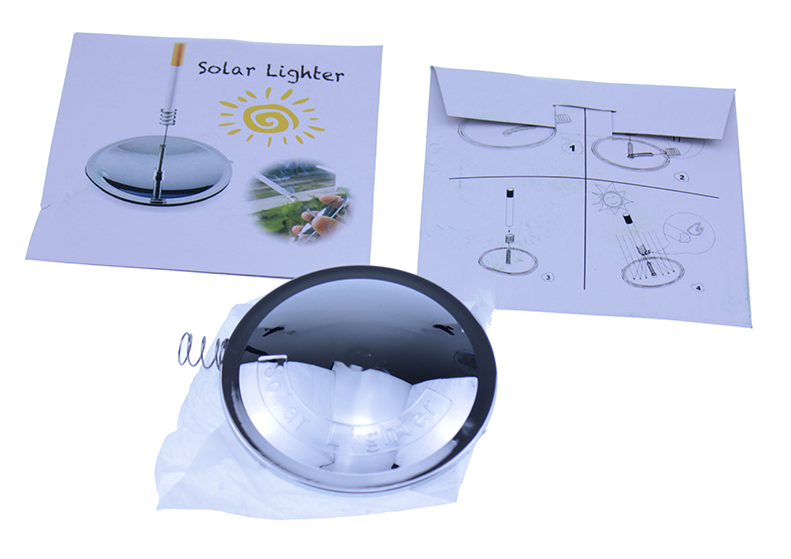 Camping Survival/Emergency Solar Igniter - Windproof, Great for Camping, Hiking, Skiing, the Car and Home