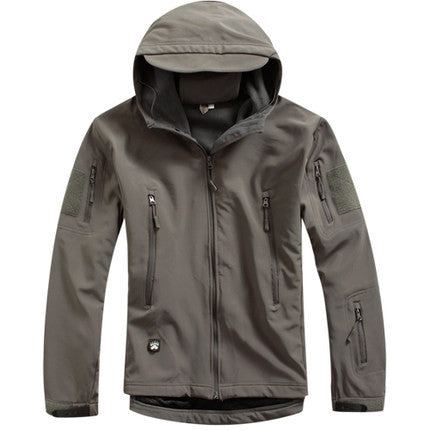 Tactical Soft Shell Jacket - Windproof, Waterproof, Breathable