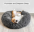 Calming Dog Bed With Luxuriously Soft Faux Fur Cushioning