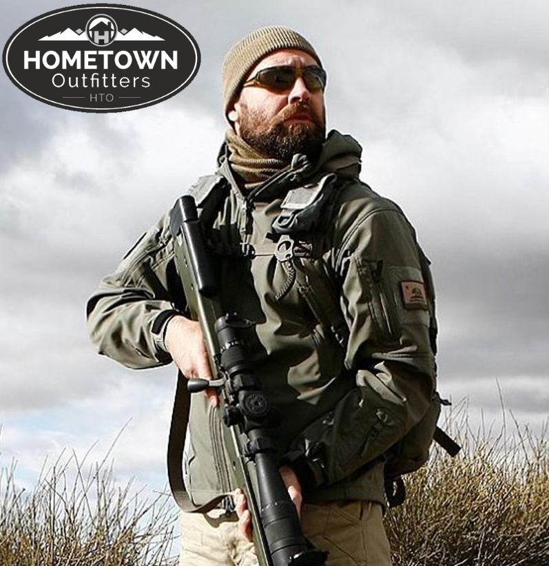 Tactical Soft Shell Jacket - Windproof, Waterproof, Breathable