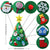 felt christmas tree with ornaments