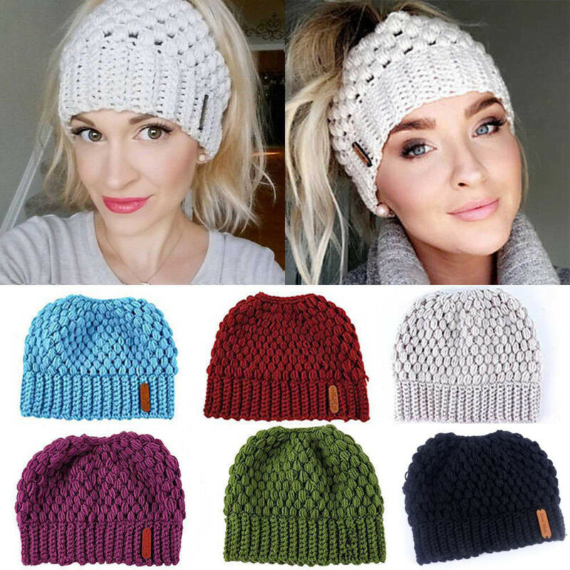 Winter Ponytail Beanie