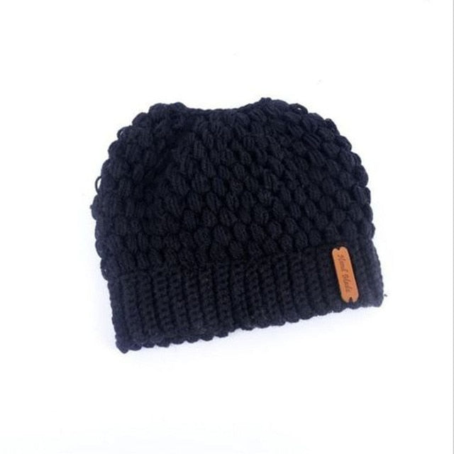 Winter Ponytail Beanie