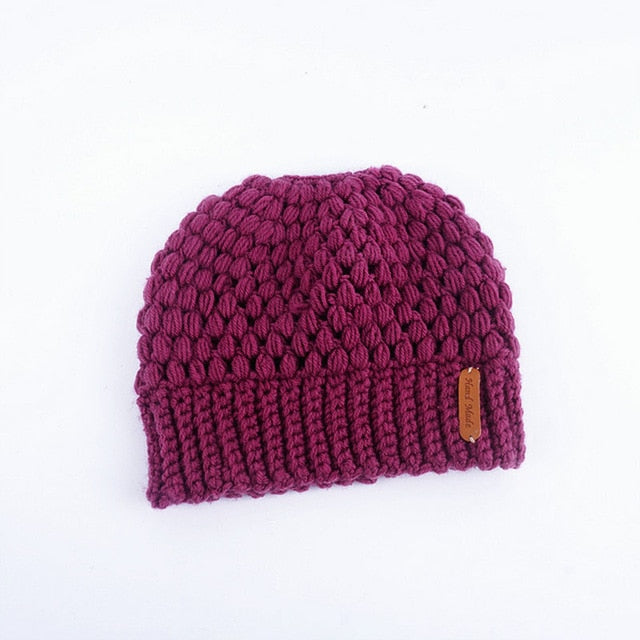 Winter Ponytail Beanie