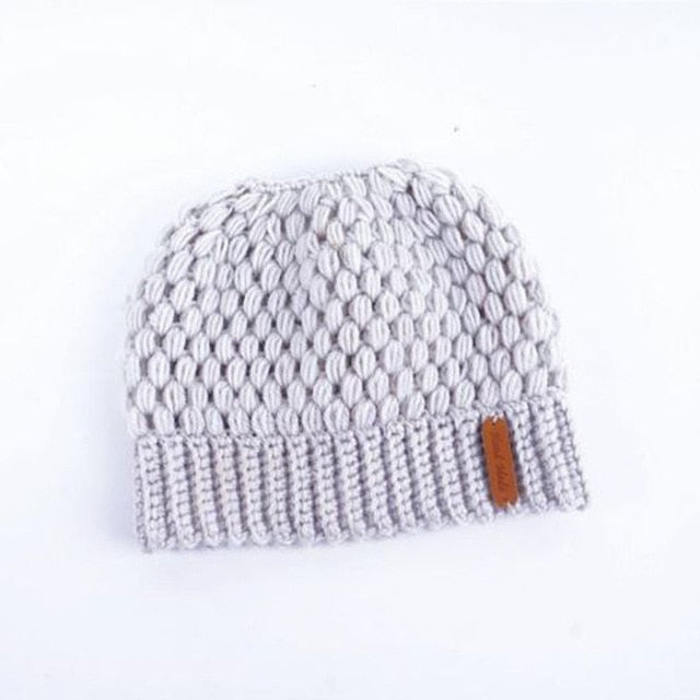 Winter Ponytail Beanie