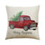 2019 New Christmas Deer Gifts Pattern Cotton Linen Throw Pillow Cushion Cover Car Home Sofa Decorative Pillowcase 45x45cm