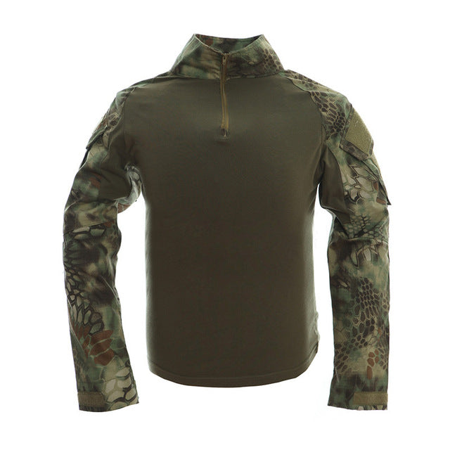 Python Camouflage Male T-shirt - Breathable, Functional and Stylish