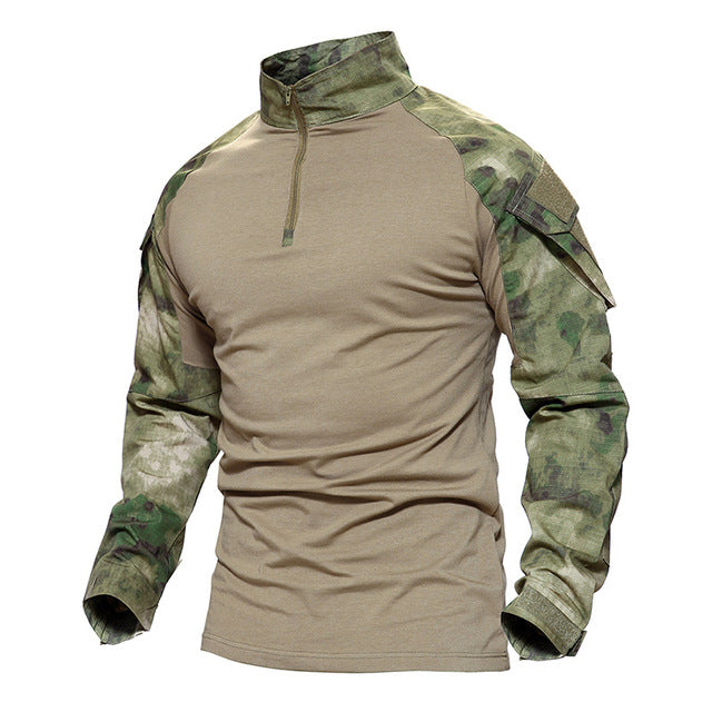 Python Camouflage Male T-shirt - Breathable, Functional and Stylish