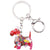 Enamel Metal Scottish Terrier Dog Key Chain