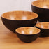 Solid Bamboo Bowls Dinnerware and Serving Bowls