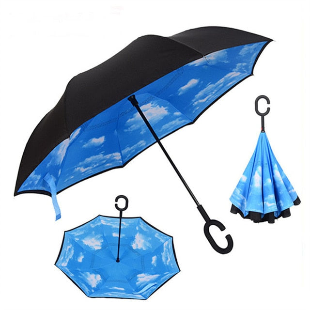 Reverse Folding Umbrella