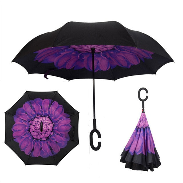 Reverse Folding Umbrella