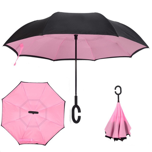 Reverse Folding Umbrella