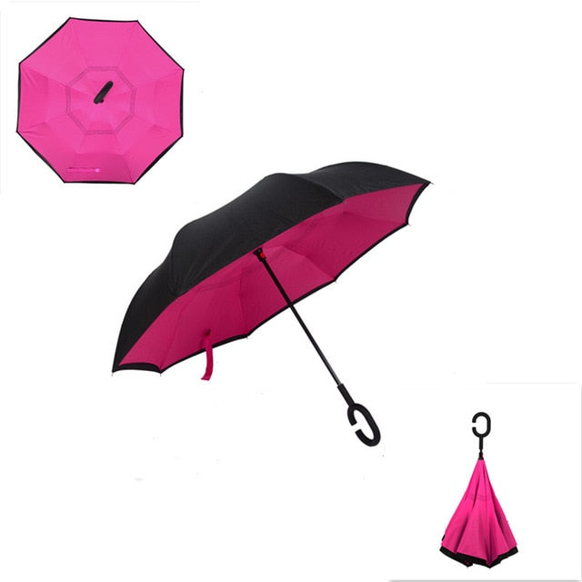 Reverse Folding Umbrella