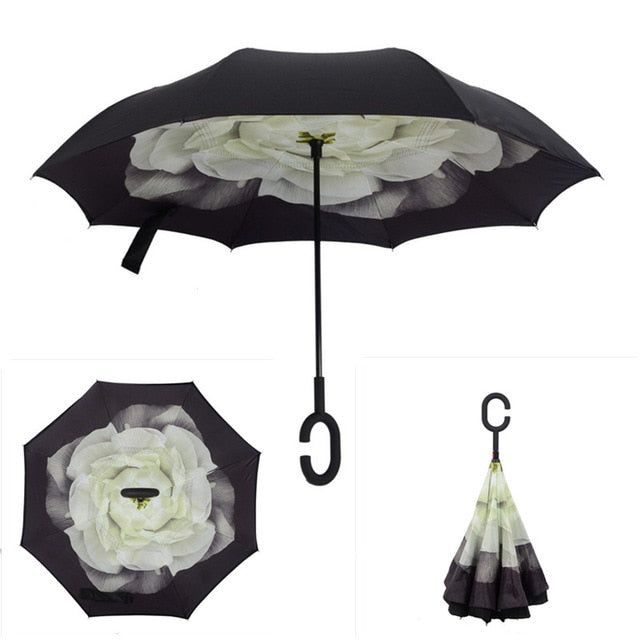 Reverse Folding Umbrella