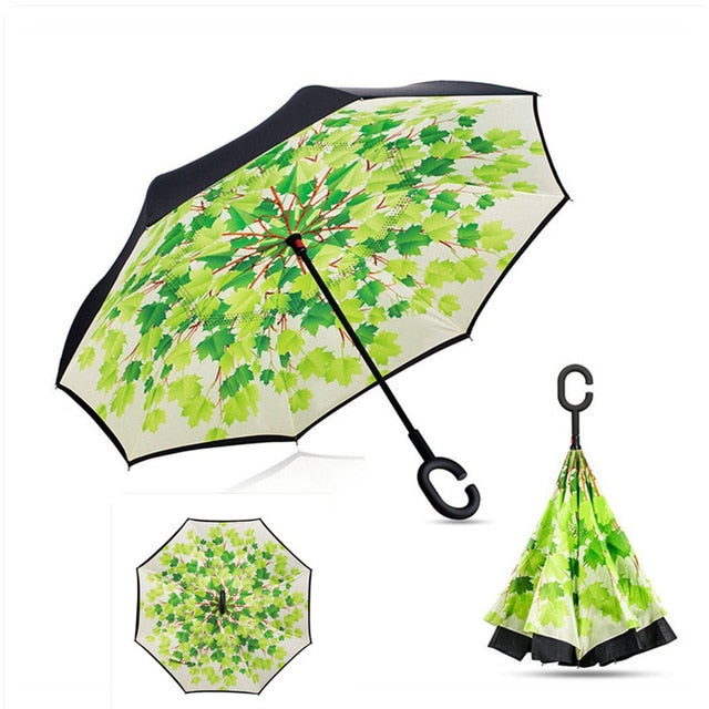 Reverse Folding Umbrella