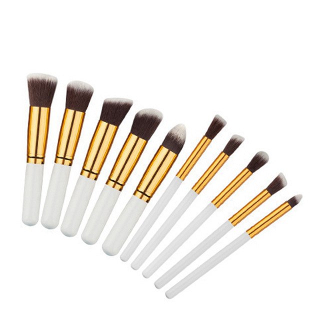 10 Pcs Makeup Brush Set