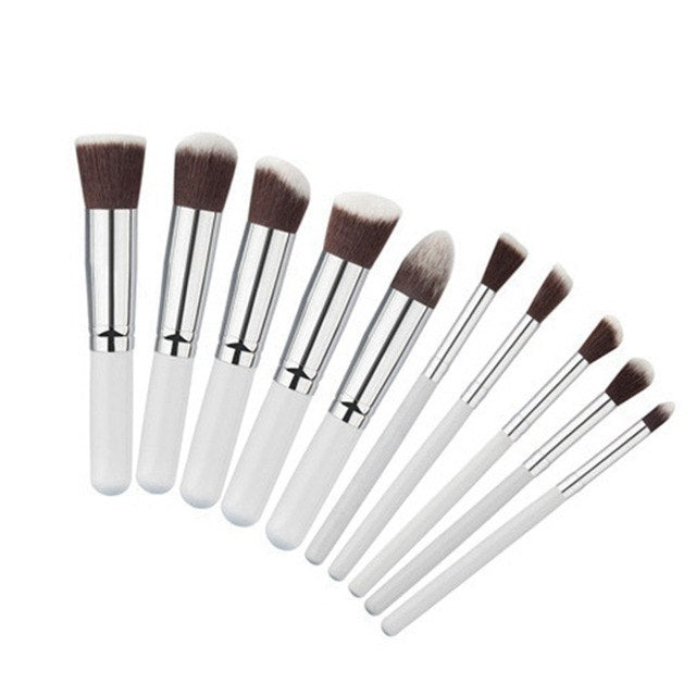 10 Pcs Makeup Brush Set