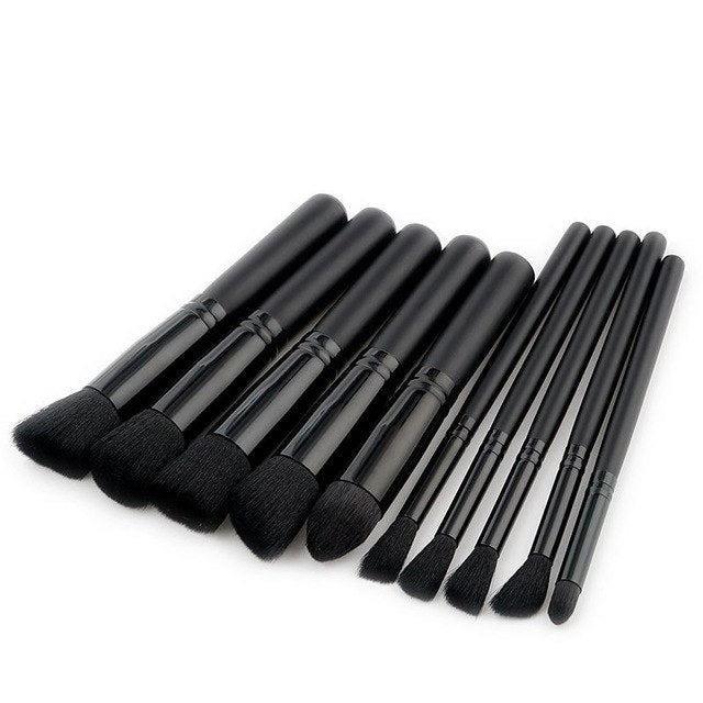 10 Pcs Makeup Brush Set