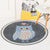 Round Carpet Rug/Floor Mat For Kids