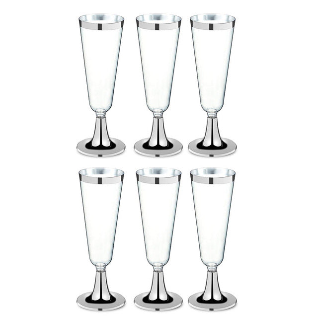 Plastic Glasses set for wine, champagne, or cocktails