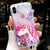 Trendy Glitter Liquid Quicksand cell phone cases for iPhones