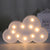 Battery Powered Night Lights Clouds, Heart, or Butterfly