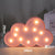 Battery Powered Night Lights Clouds, Heart, or Butterfly