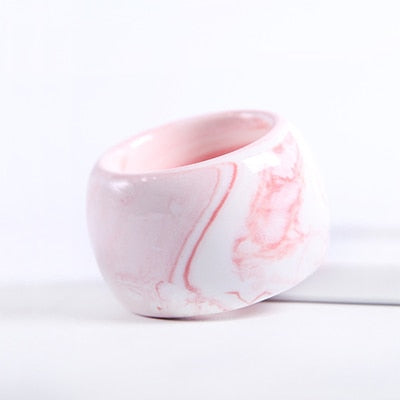 Electric Toothbrush Holder with Marble Pattern