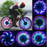 Colorful Safety Bike LED Wheel Spoke Light - 32 Patterns